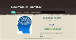 Desktop Screenshot of goonansworld.com